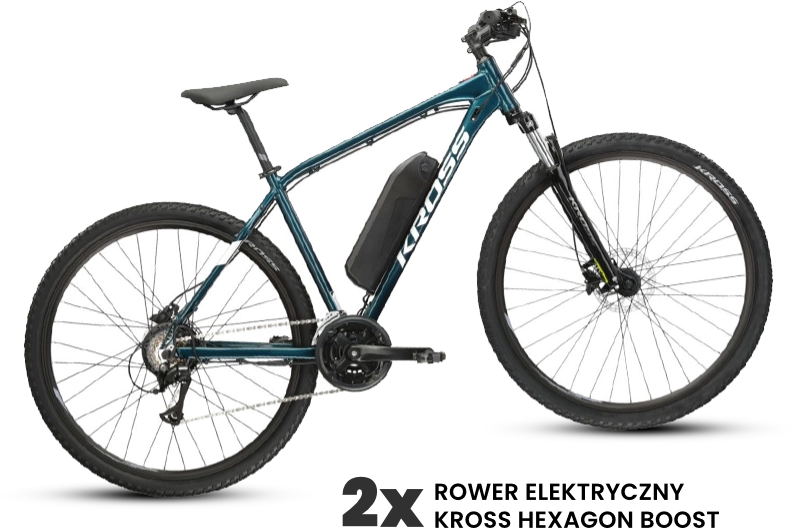 rower elektryczny Kross hexagon boost